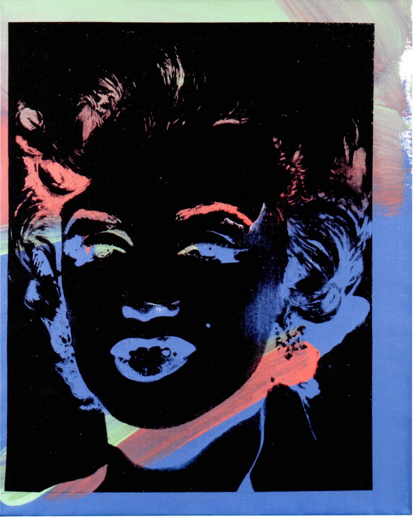 Andy Warhol Marilyn Roma Chiostro del Bramante