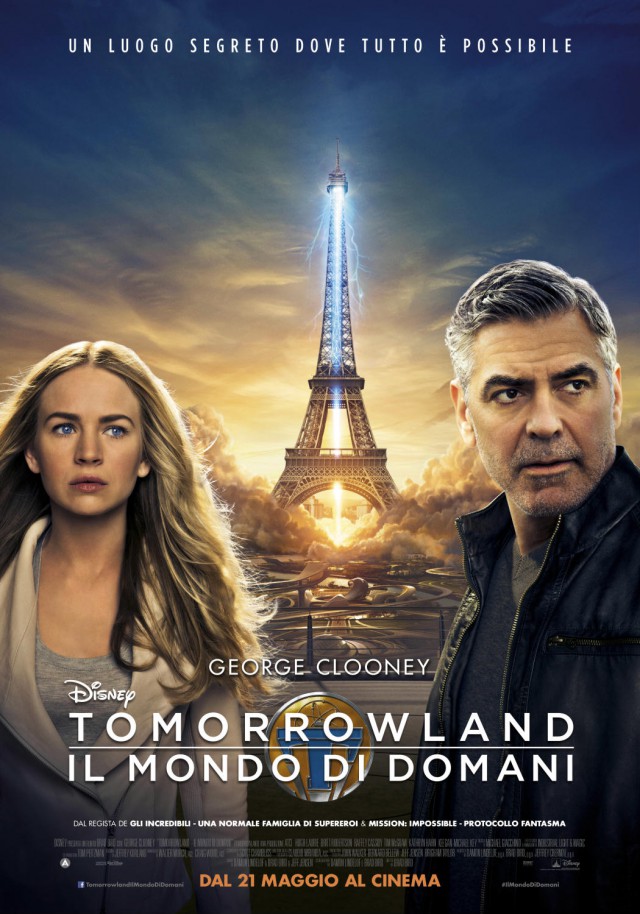 Tomorrowland Il mondo di domani con George Clooney dal 21 maggio nei cinema di Roma