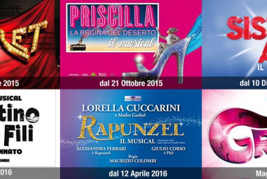 cartellone spettacoli stagione 2015 2016 Teatro Brancaccio