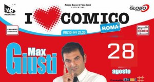 Max Giusti I Love Comico Villa Ada Roma 28 agosto 2015