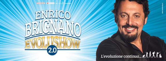 Evolushow 2.0 Enrico Brignano Roma Auditorium Conciliazione dal 27 gennaio al 5 marzo 2016