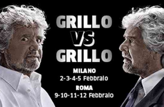 Beppe Grillo GRILLO VS GRILLO Teatro Brancaccio Roma