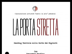 La Porta Stretta Reading teatrale sulla morte dei migranti Carrozzerie n.o.t. Roma