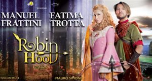 Robin Hood di Beppe Dati con Manuel Frattini Fatima Trotta Teatro Brancaccio Roma 13 25 marzo 2018