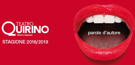 Presentazione cartellone Quirino spettacoli stagione 2018 2019 teatro Roma