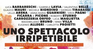 Stagione teatrale 2018 2019 Teatro Eliseo Direzione Artistica Luca Barbareschi Cartellone spettacoli