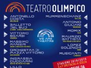 Cartellone spettacoli stagione 2018 2019 Teatro Olimpico Roma
