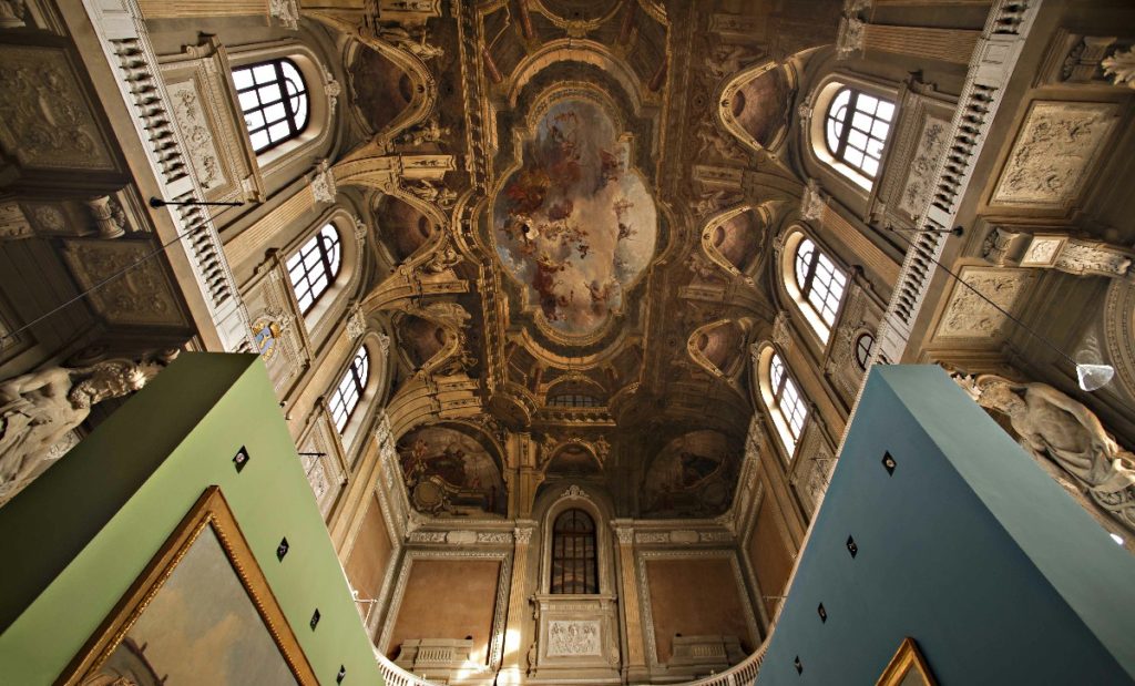Museo Nazionale del Risorgimento Italiano Palazzo Carignano Torino soffitto Aula Camera