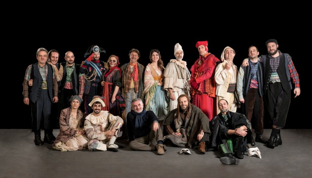 La commedia di Gaetanaccio cast attori spettacolo Teatro Eliseo Roma dal 19 febbraio 10 marzo 2019