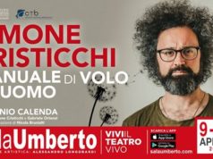 Manuale di volo per uomo Simone Cristicchi Teatro Sala Umberto Roma fino 20 aprile 2019