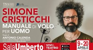 Manuale di volo per uomo Simone Cristicchi Teatro Sala Umberto Roma fino 20 aprile 2019