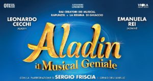 ALADIN il Musical Geniale Teatro Brancaccio Roma ottobre dicembre 2019