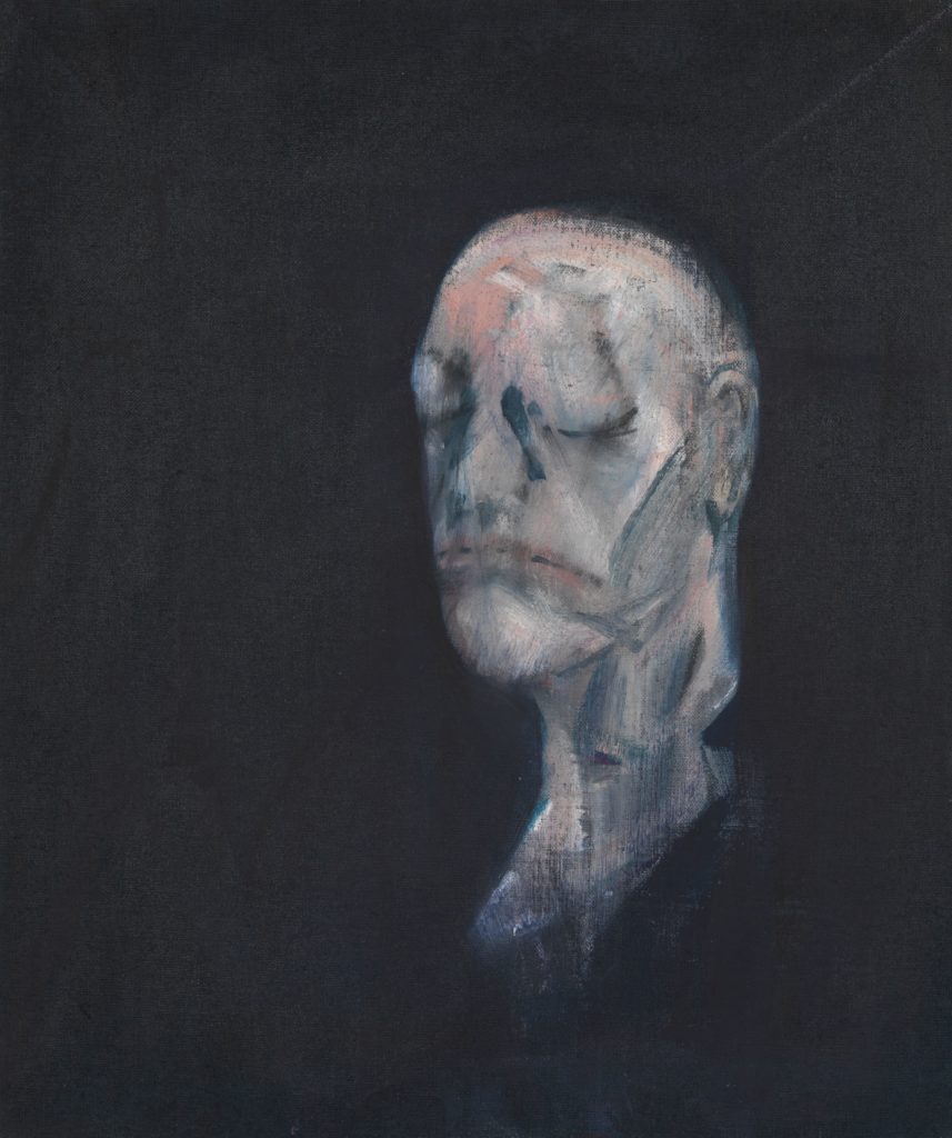 Francis Bacon Study for a portrait II Chiostro del Bramante mostra Bacon Freud La Scuola di Londra
