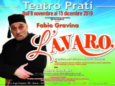 L'Avaro Teatro Prati Roma Fabio Gravina dall'8 novembre al 15 dicembre 2019