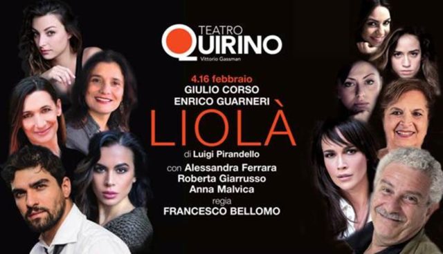 Liolà di Luigi Pirandello Teatro Quirino Roma dal 4 al 16 febbraio 2020