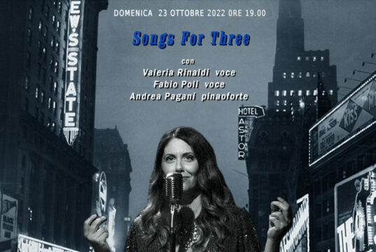 JAZZ IN THE THEATRE Songs for Three Teatro Ivelise 23 ottobre 2022