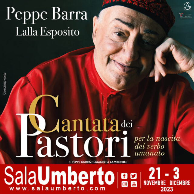 CANTATA DEI PASTORI Peppe Barra e Lalla Esposito Teatro Sala Umberto Roma
