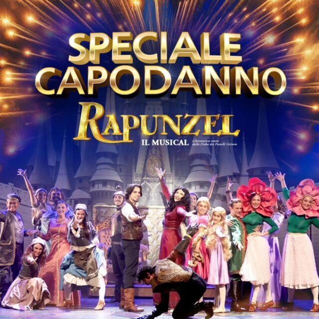 RAPUNZEL IL MUSICAL con Lorella Cuccarini Teatro Brancaccio Roma Capodanno 2024